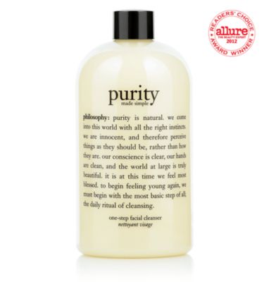 one-step facial cleanser - purity made simple - cleansers 32 oz.