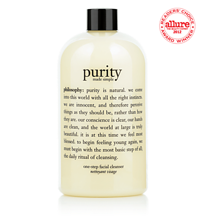 one-step facial cleanser - purity made simple - cleansers 32 oz.
