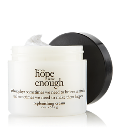 philosophy replenishing cream - when hope is not enough - moisturizers 2 oz.