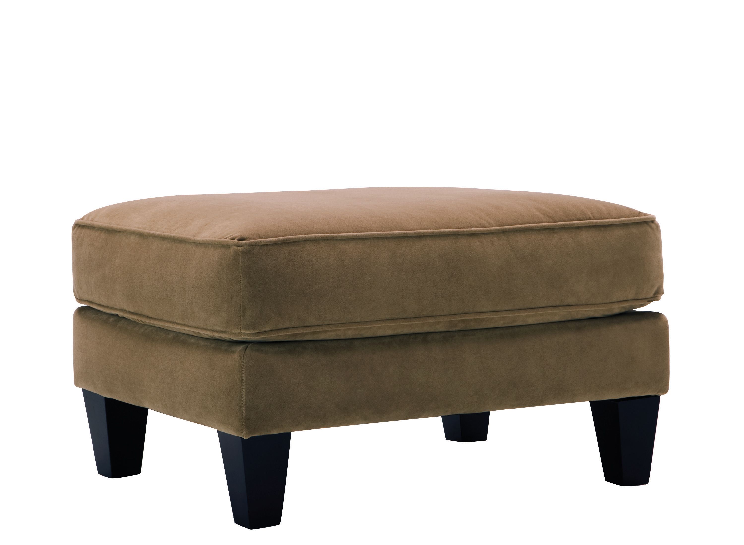 Lilly Microfiber Ottoman