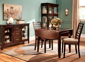 dining flanigan raymour room furniture kitchen table chace pc sets collection chairs tables beige china cabinets piece contrast server 3pc