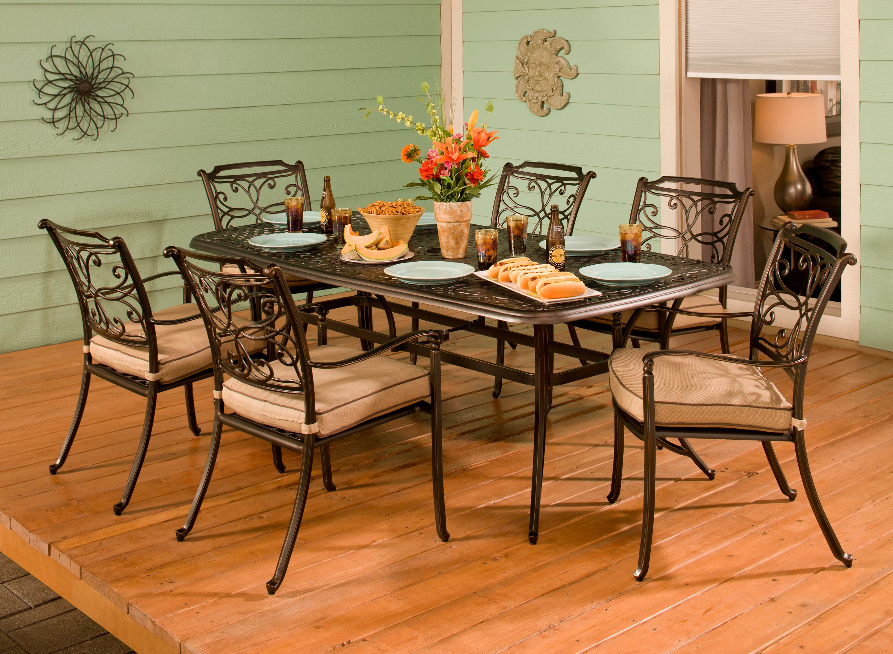 Cambria 7-pc. Outdoor Dining Set
