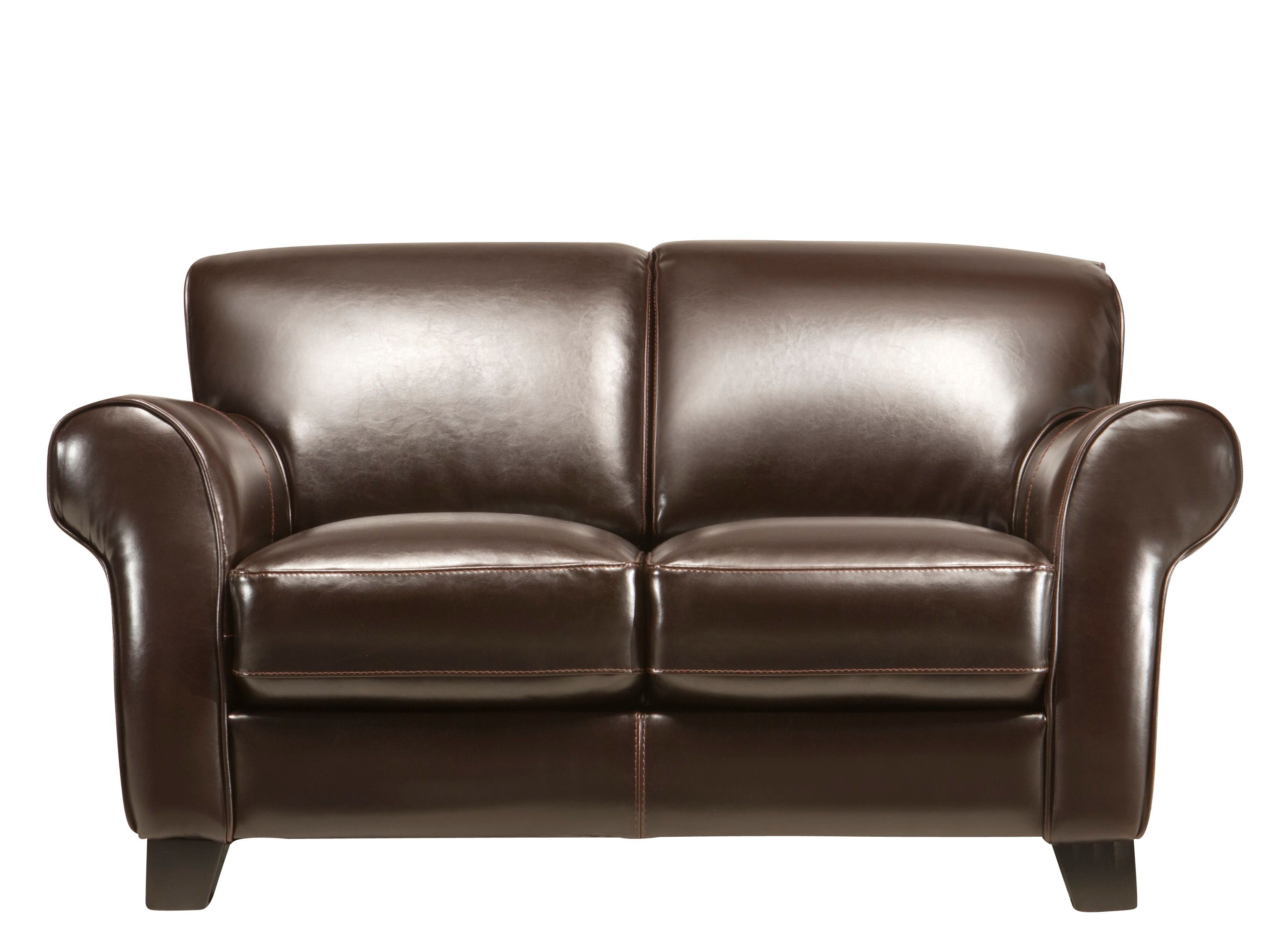 Bellini Leather Loveseat