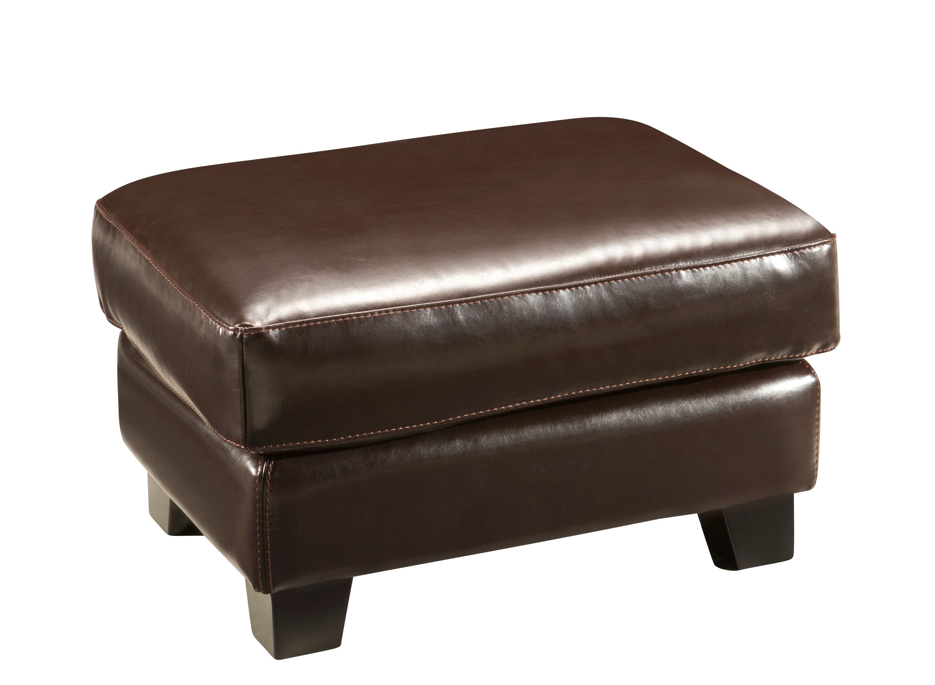 Bellini Leather Ottoman