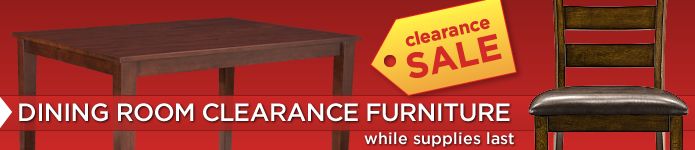Dining Rooms Clearance
