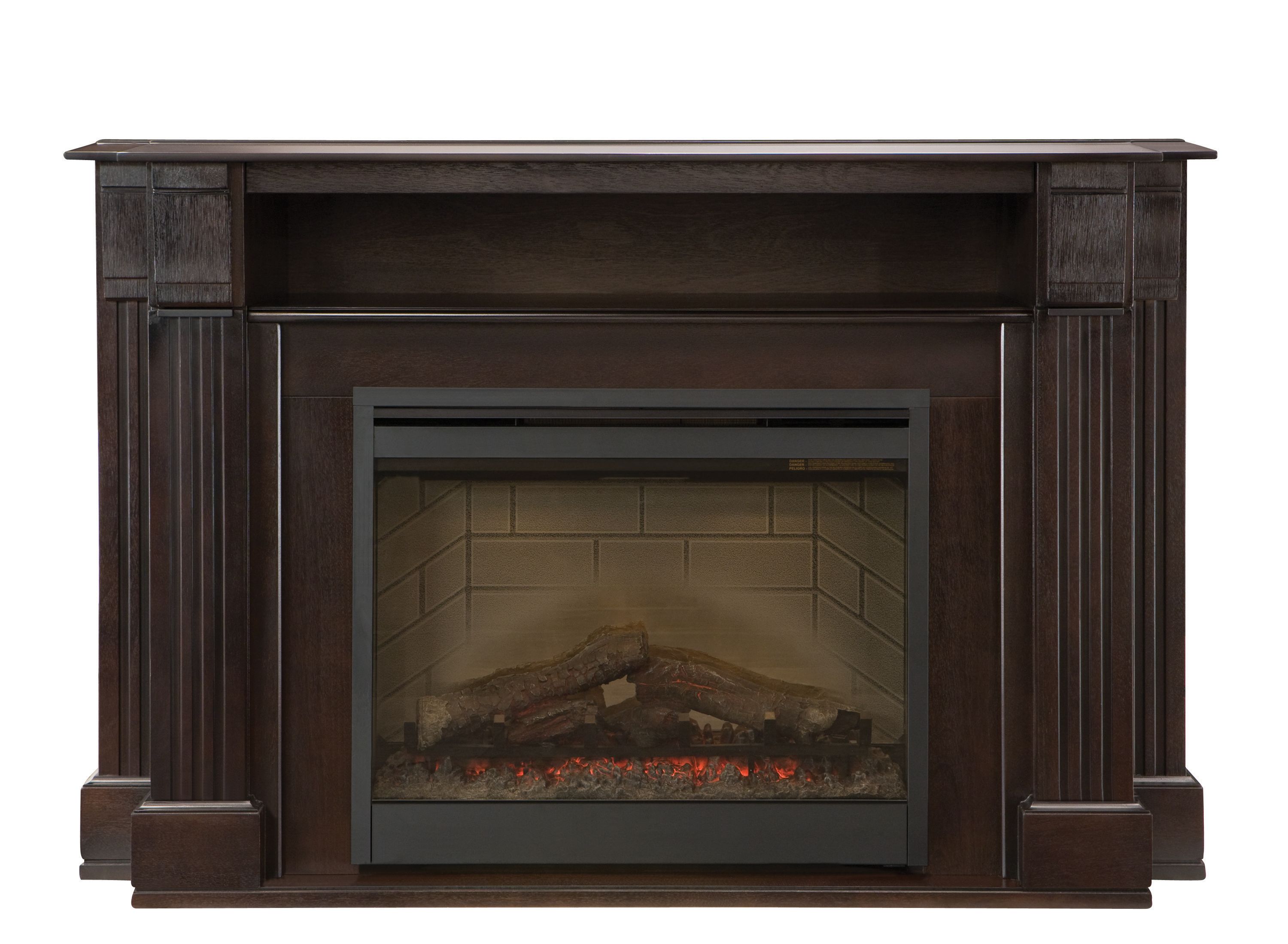 Langley 55" TV Console w/ 26" Electric Fireplace