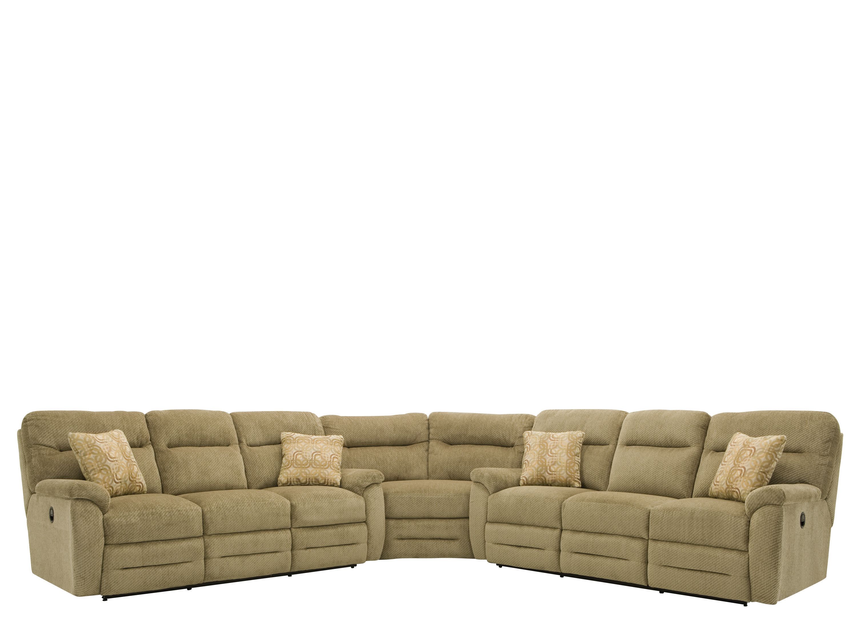 Pierce 3-pc. Chenille Reclining Sectional Sofa