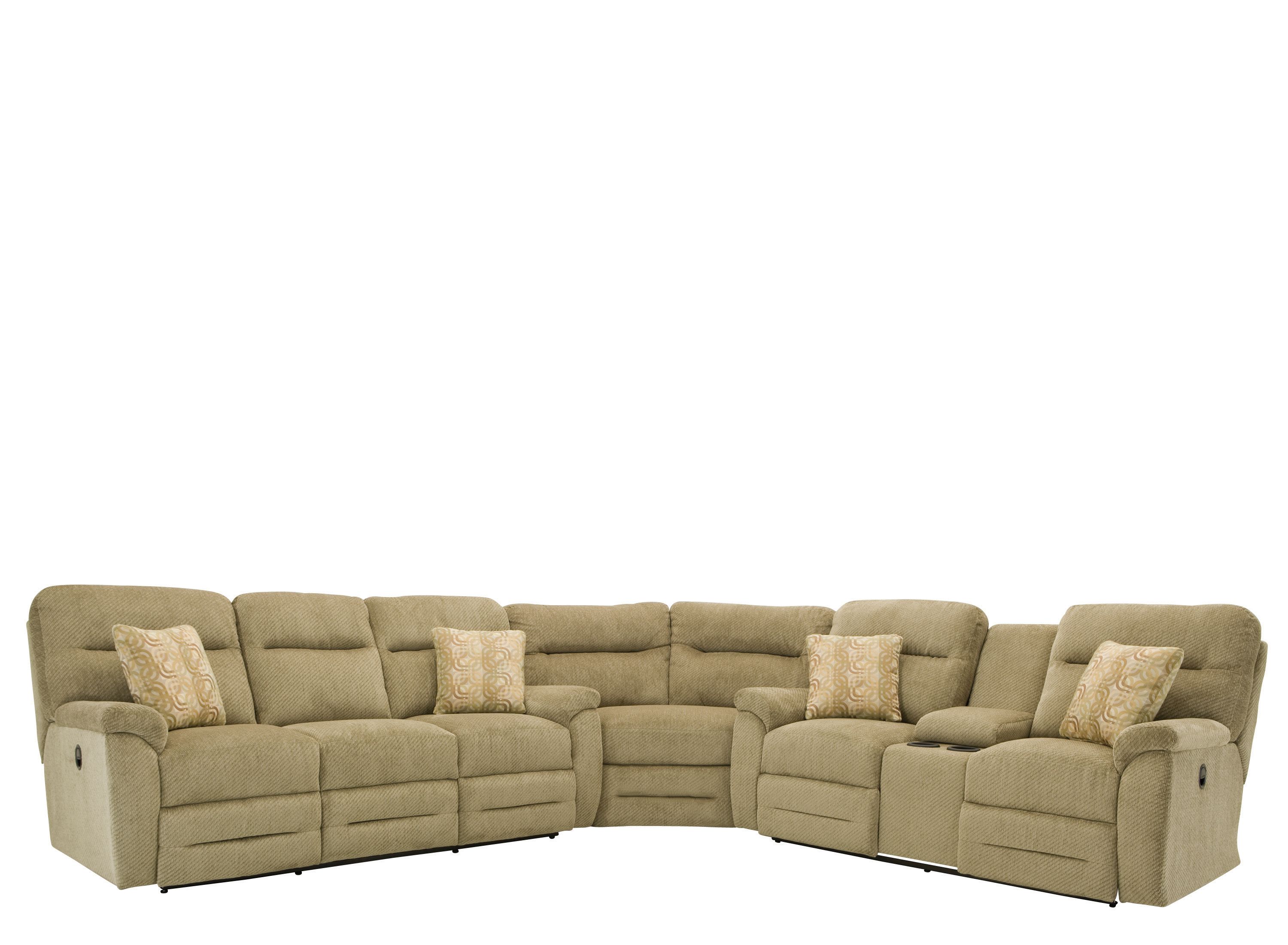 Pierce 3-pc. Chenille Reclining Sectional Sofa