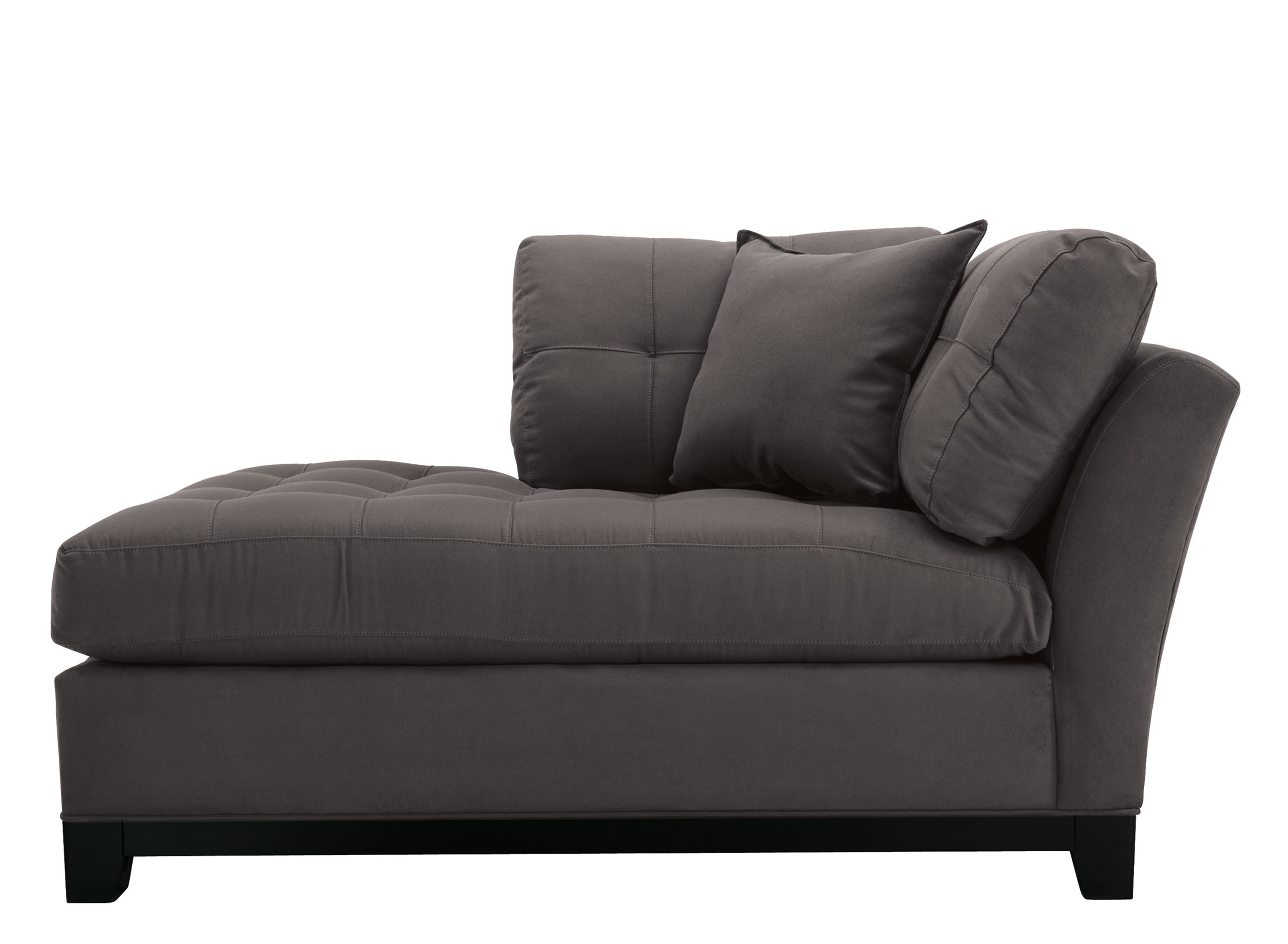 Cindy Crawford Home Metropolis Microfiber Left-Arm-Facing Chaise Lounge