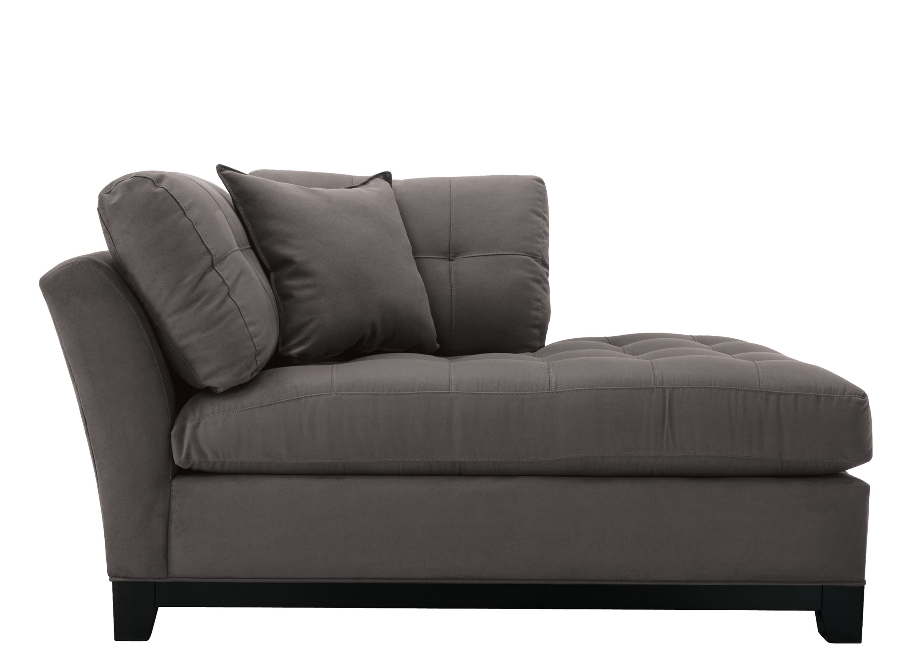 Cindy Crawford Home Metropolis Microfiber Right-Arm-Facing Chaise Lounge