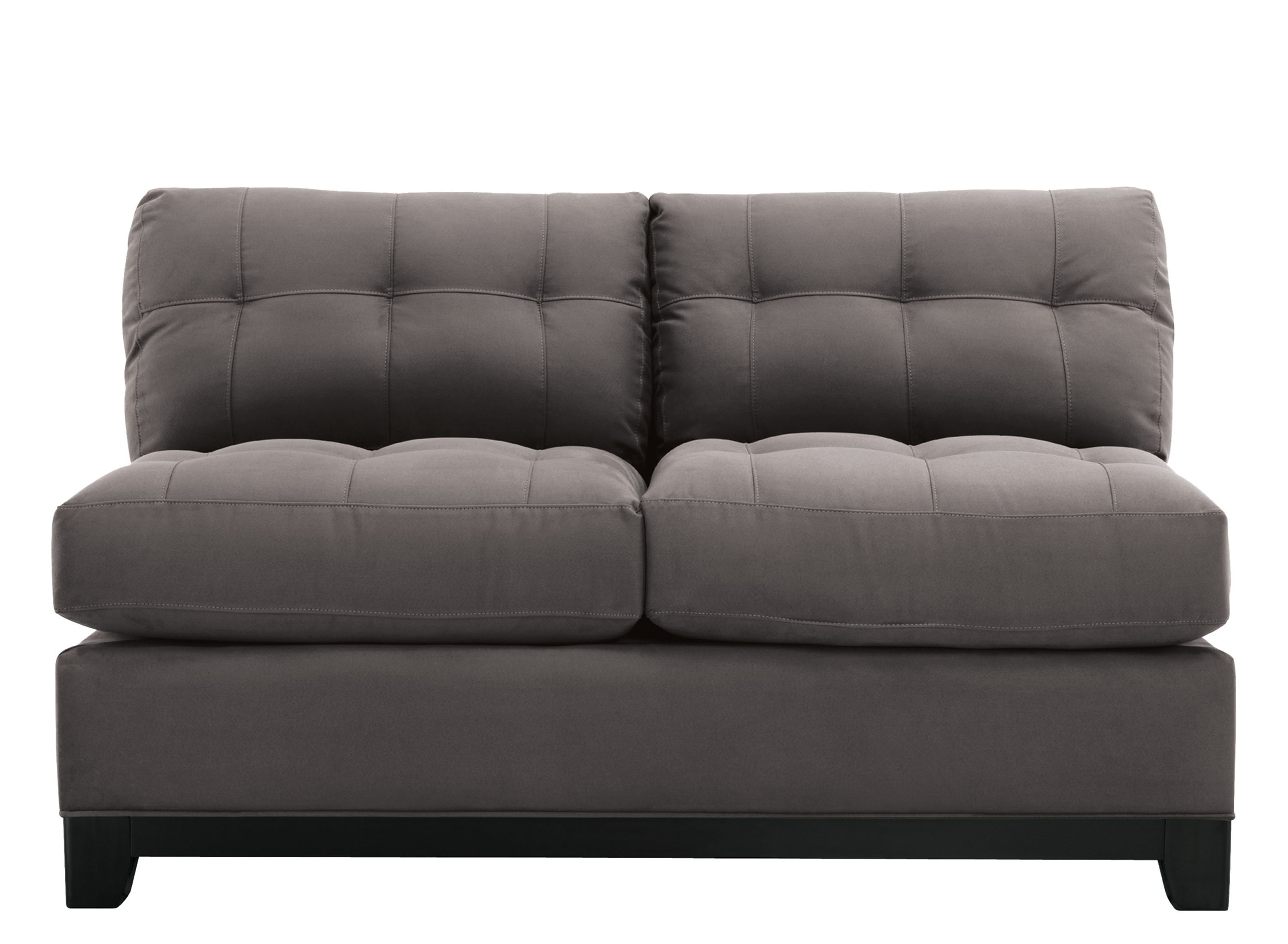 Cindy Crawford Home Metropolis Microfiber Armless Loveseat