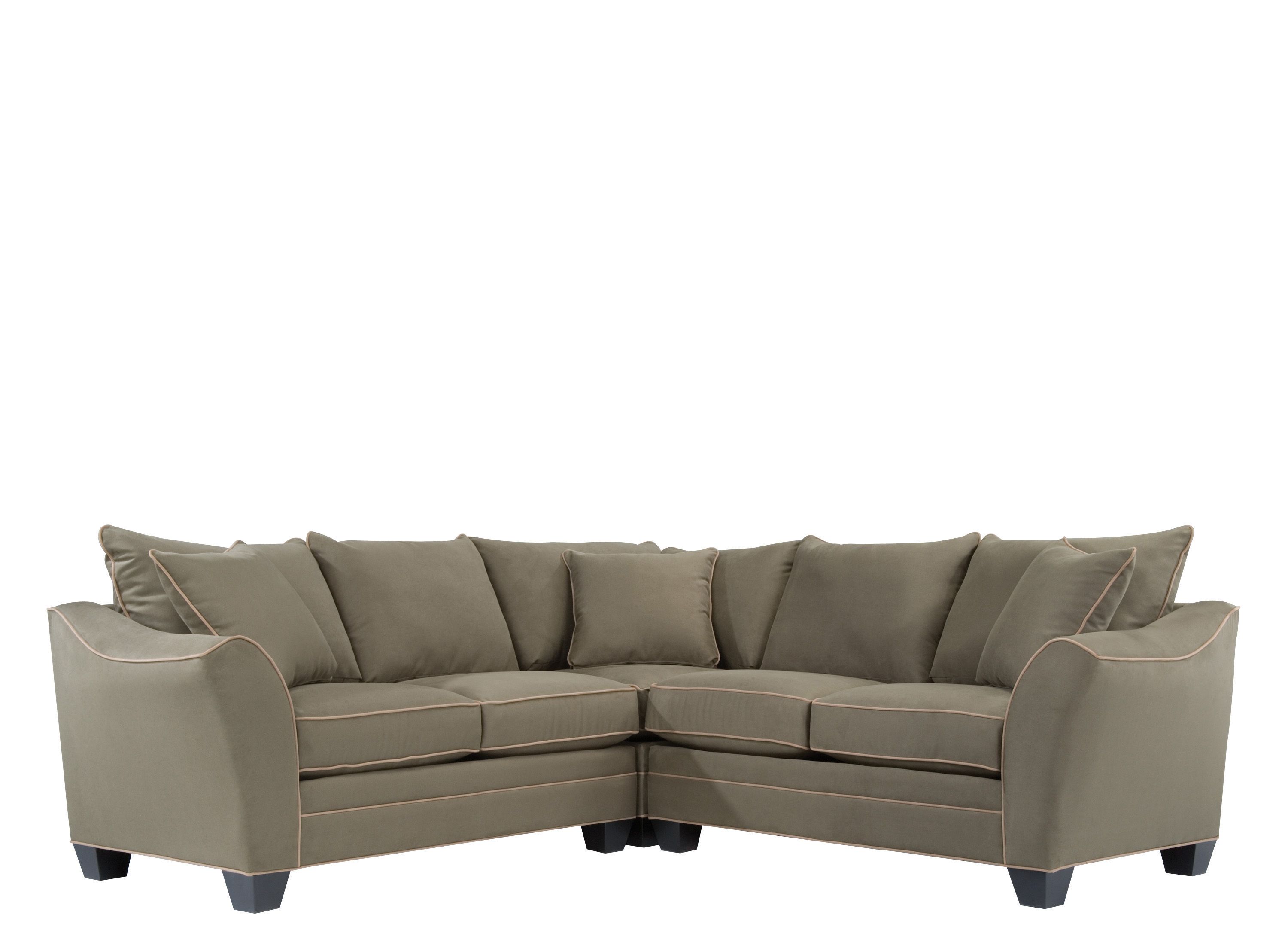 Foresthill 3-pc. Microfiber Sectional Sofa