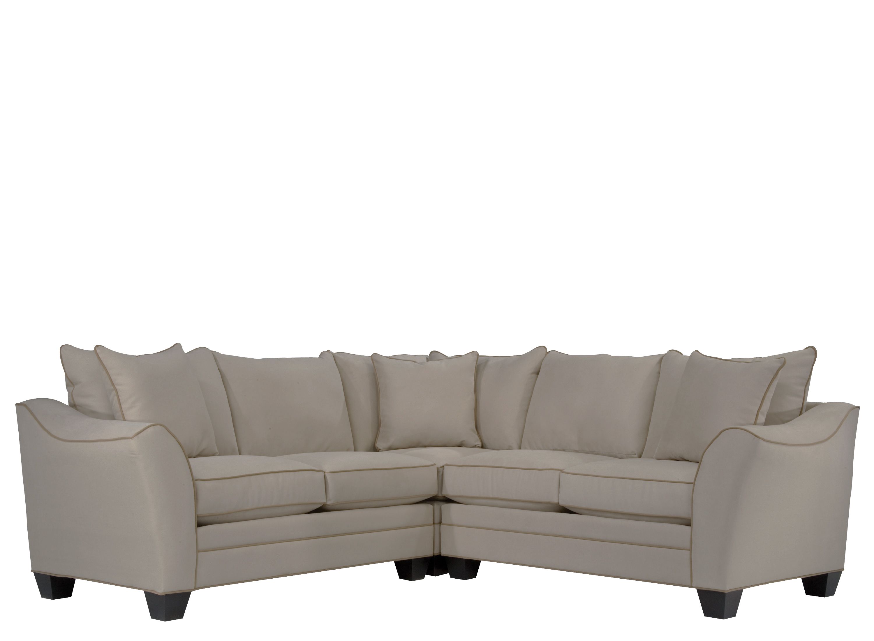 Foresthill 3-pc. Microfiber Sectional Sofa