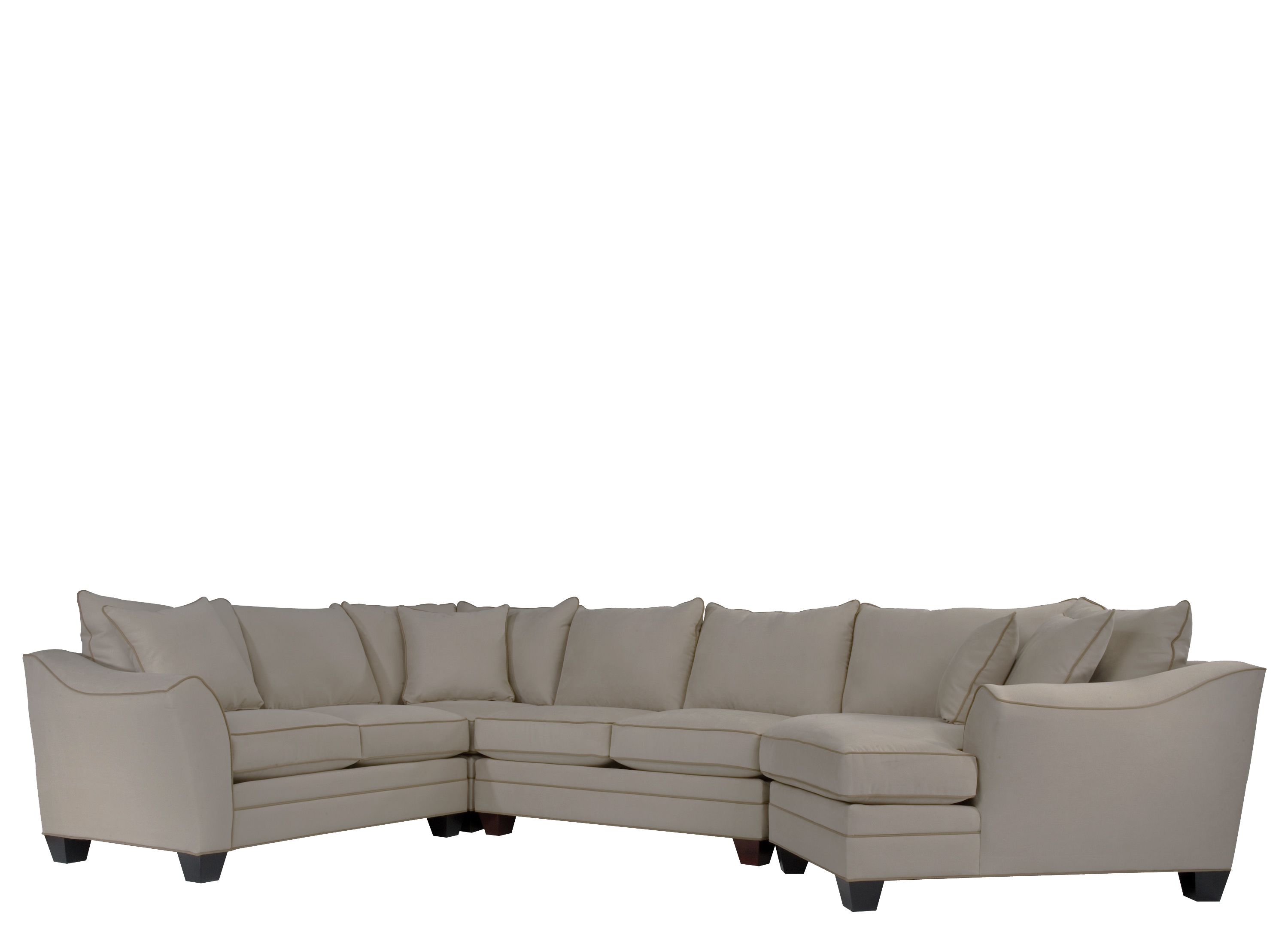 Foresthill 4-pc. Microfiber Sectional Sofa