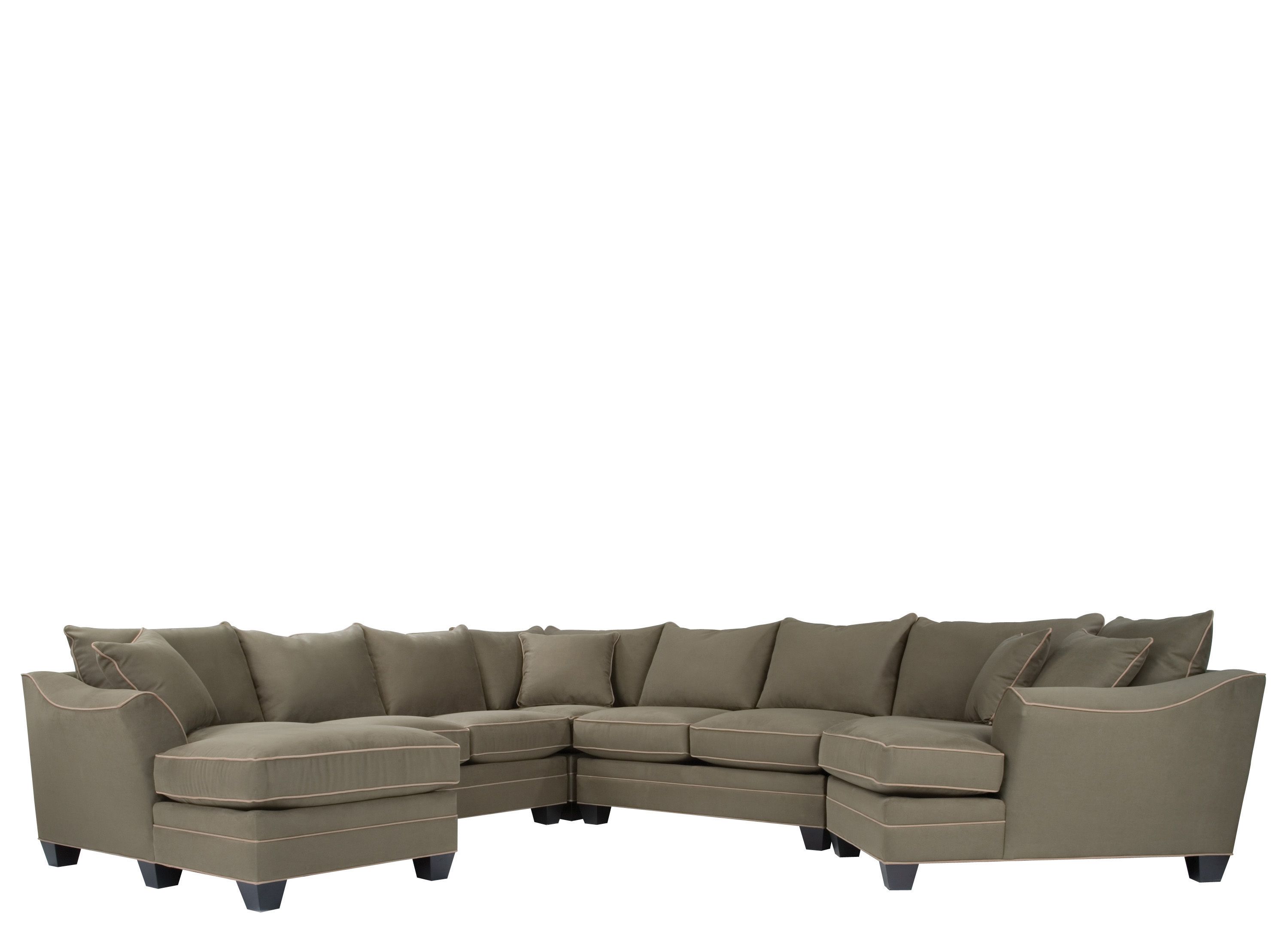 Foresthill 5-pc. Microfiber Sectional Sofa