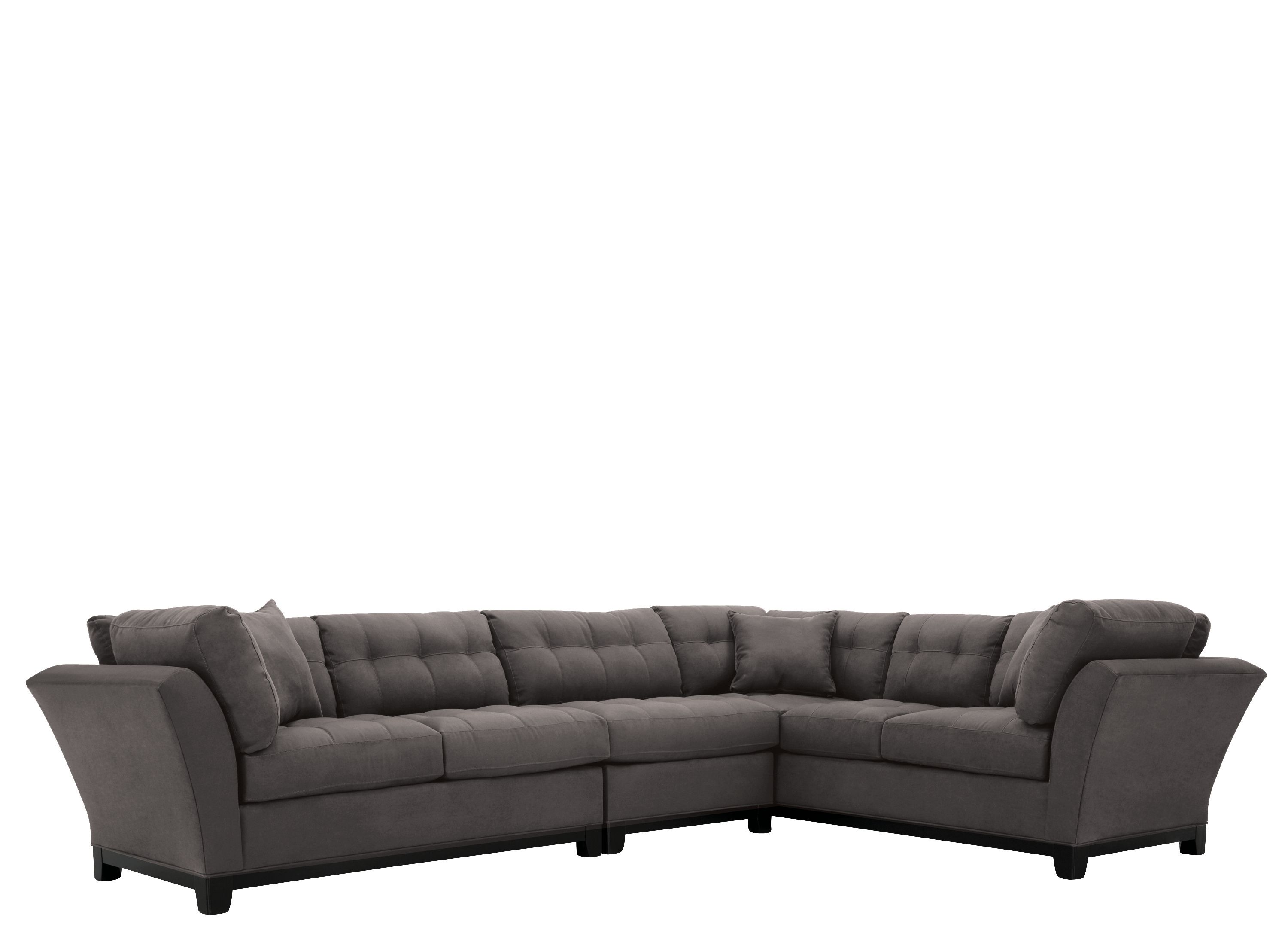 Cindy Crawford Home Metropolis 3-pc. Microfiber Sectional Sofa