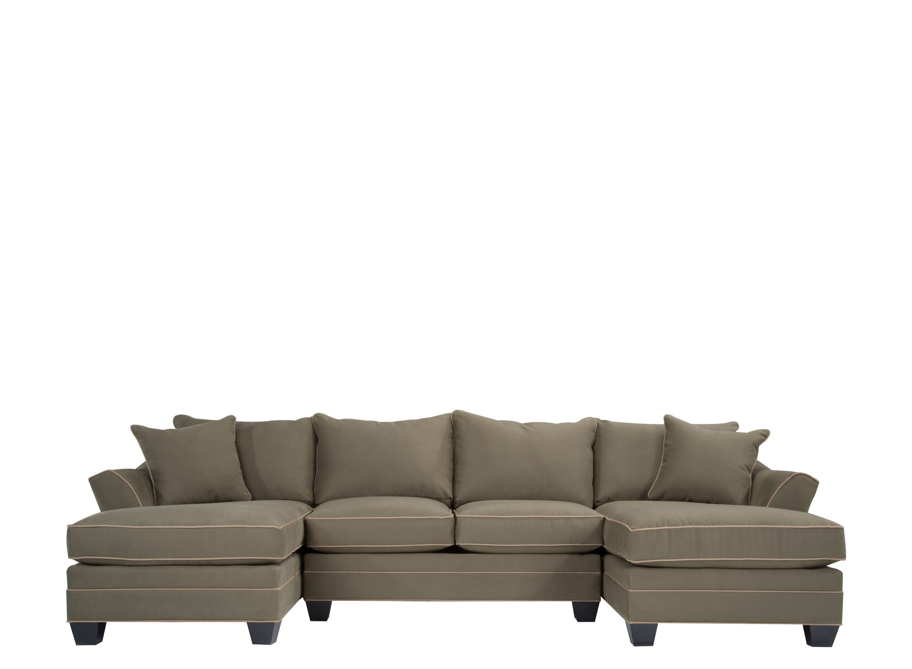 Foresthill 3-pc. Microfiber Sectional Sofa