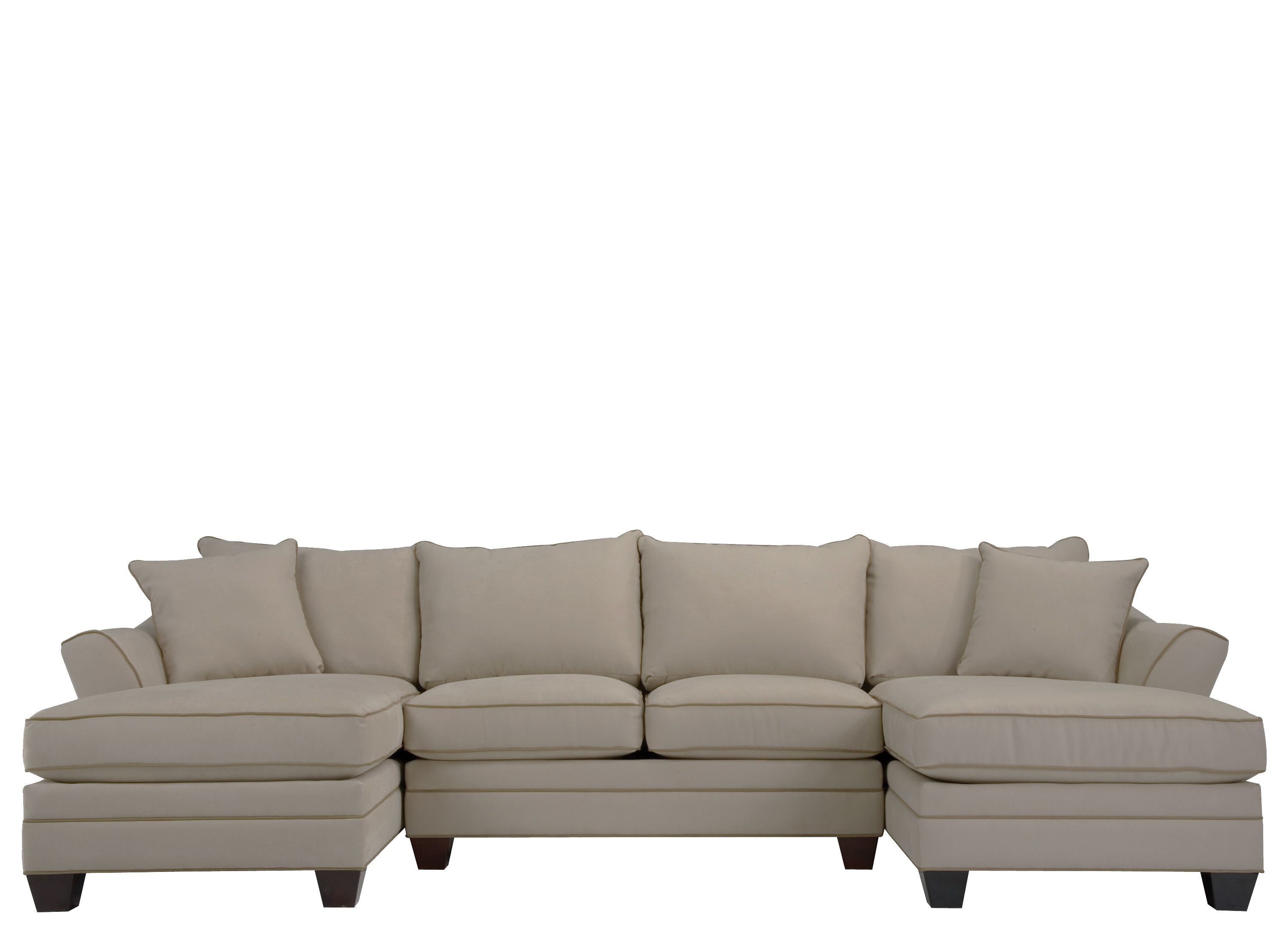 Foresthill 3-pc. Microfiber Sectional Sofa