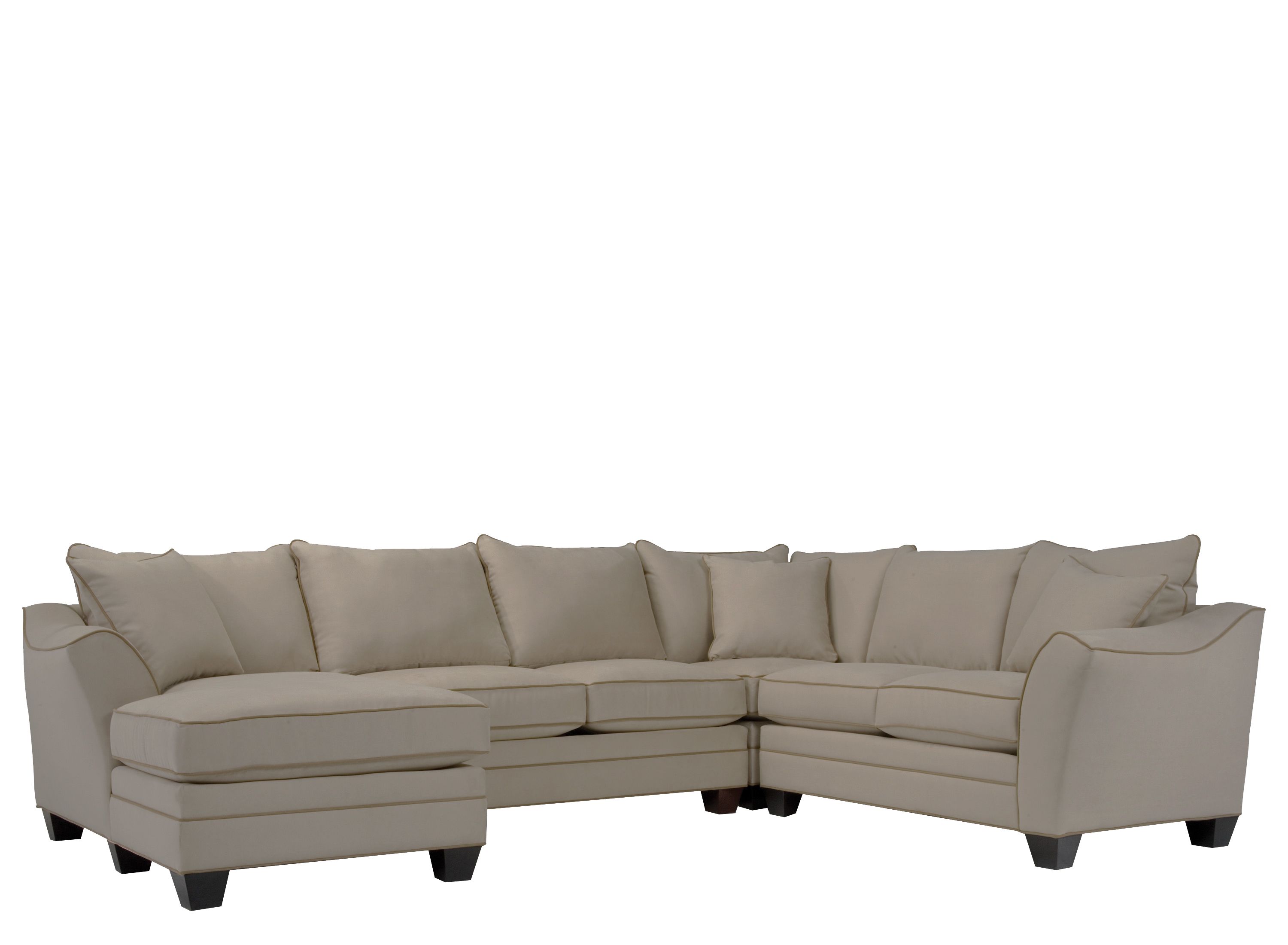Foresthill 4-pc. Microfiber Sectional Sofa