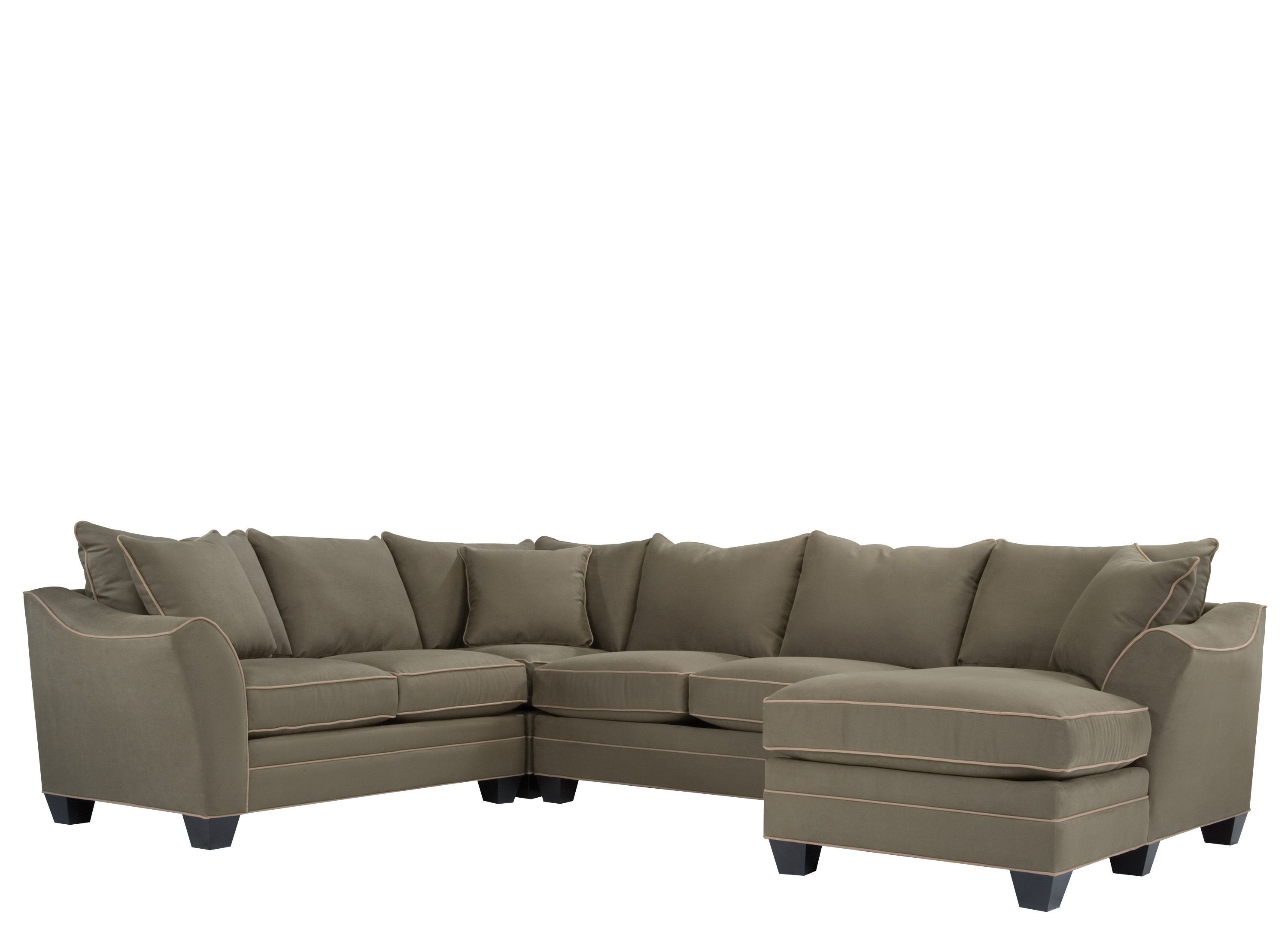 Foresthill 4-pc. Microfiber Sectional Sofa
