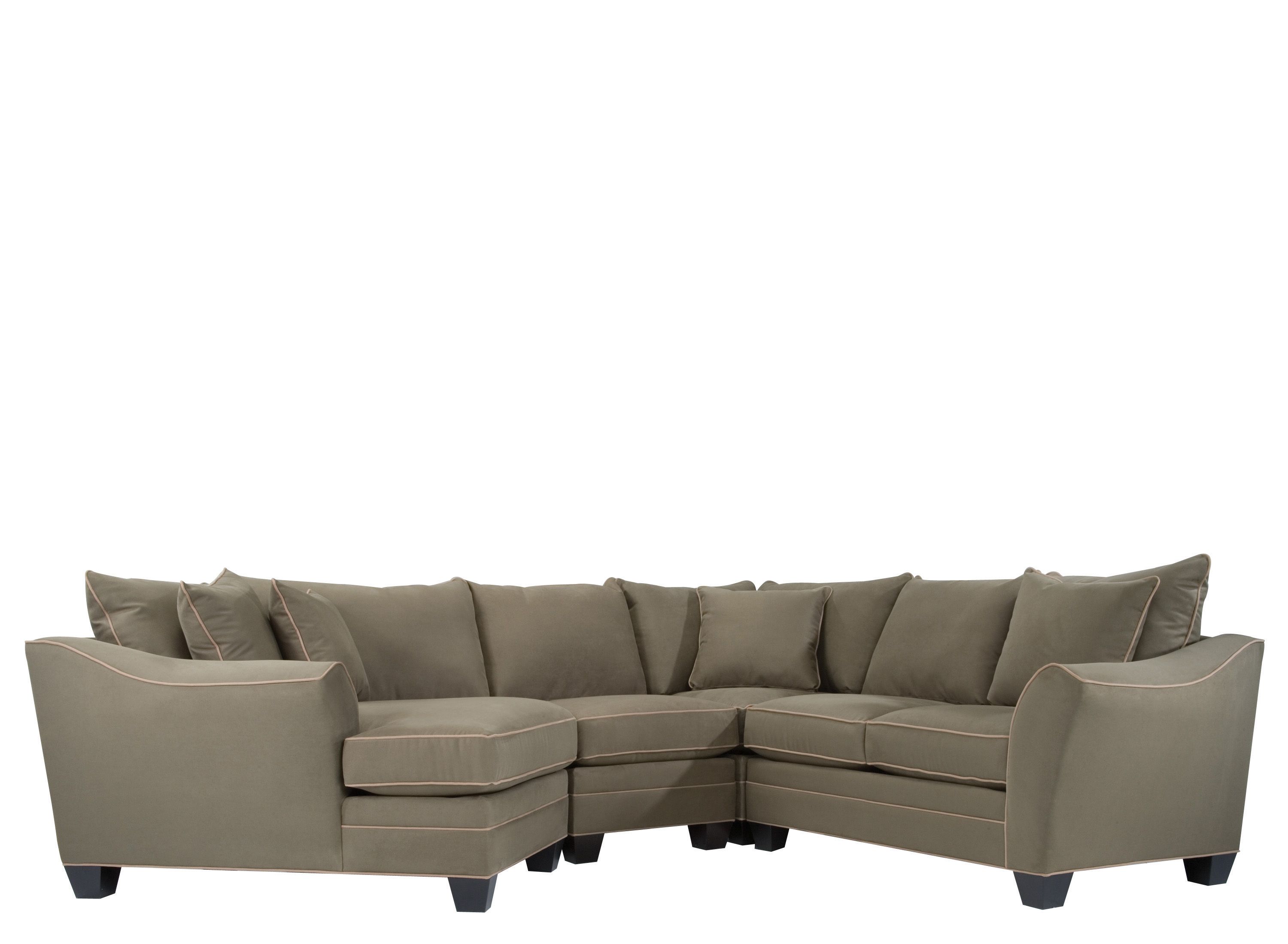 Foresthill 4-pc. Microfiber Sectional Sofa