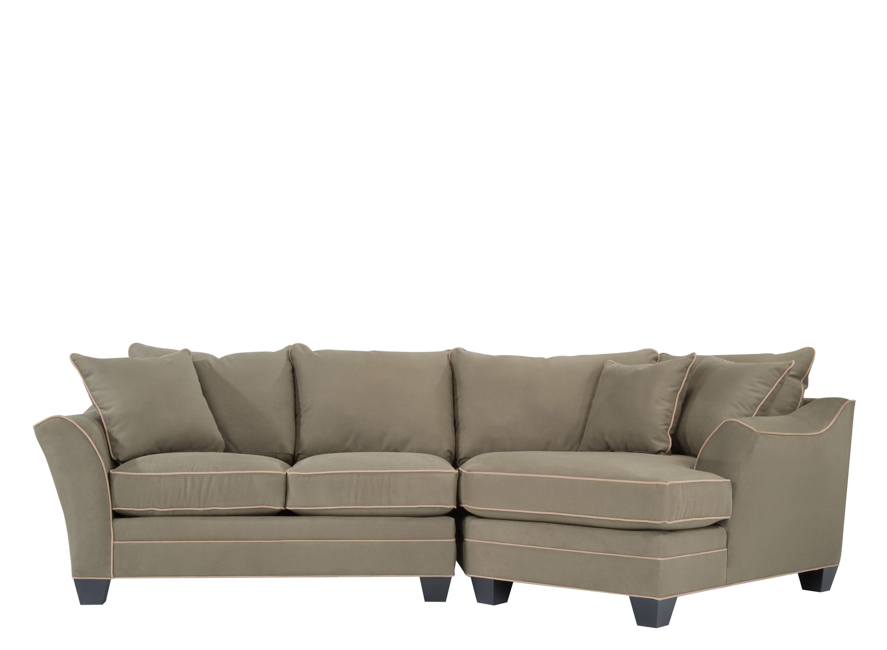 Foresthill 2-pc. Microfiber Sectional Sofa