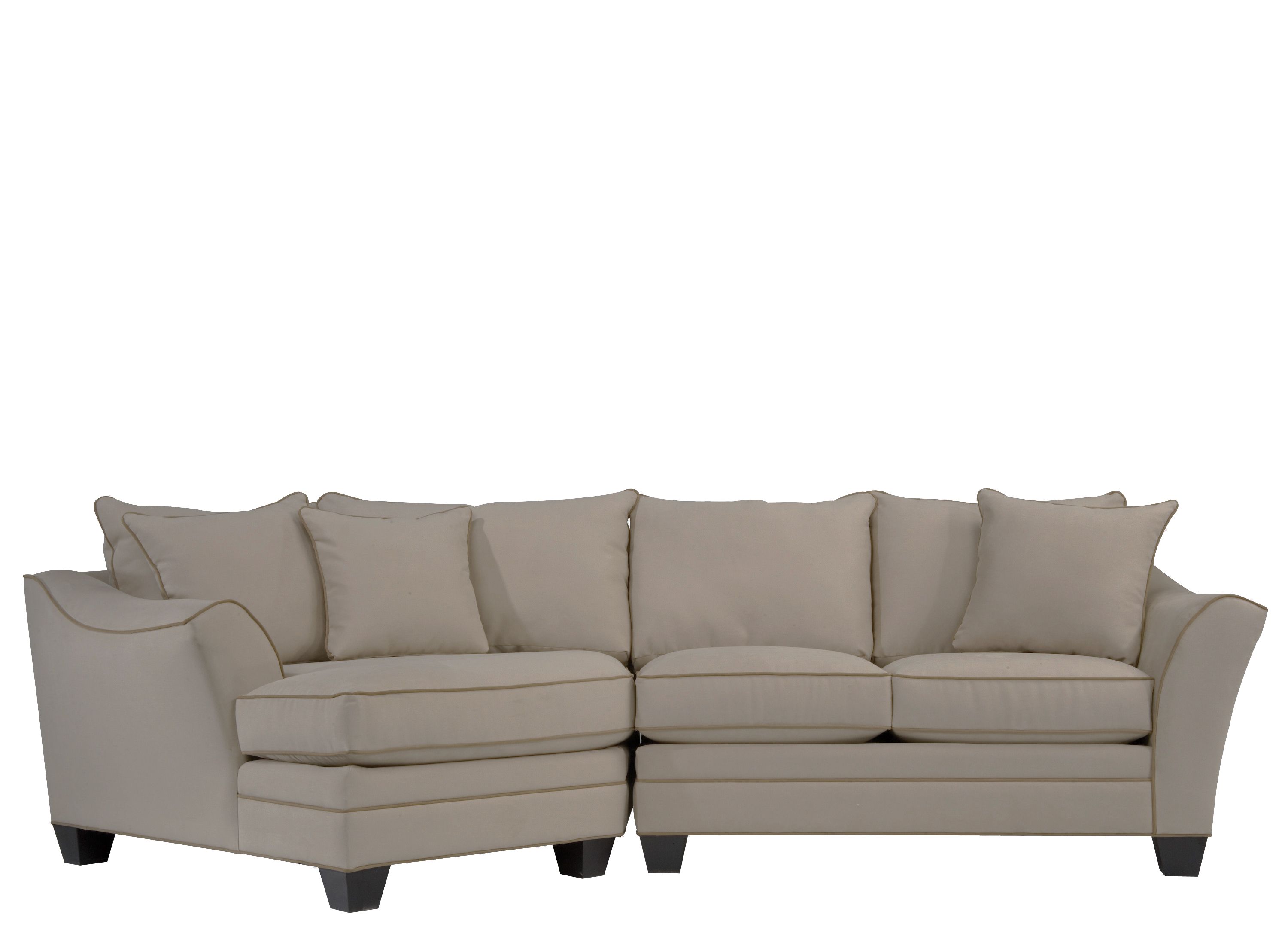 Foresthill 2-pc. Microfiber Sectional Sofa