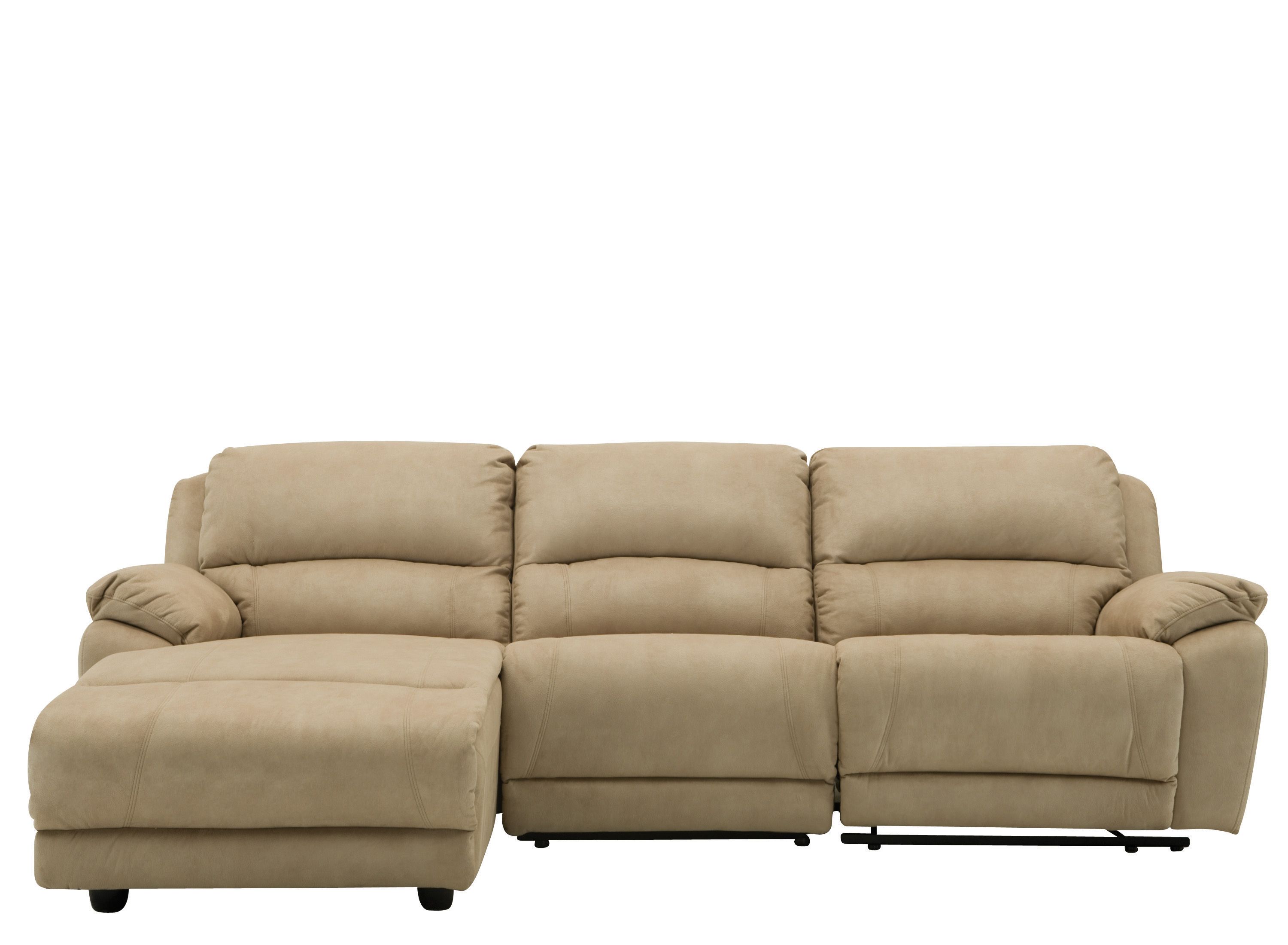 Cindy Crawford Mackenzie 3-pc. Microfiber Reclining Sectional Sofa
