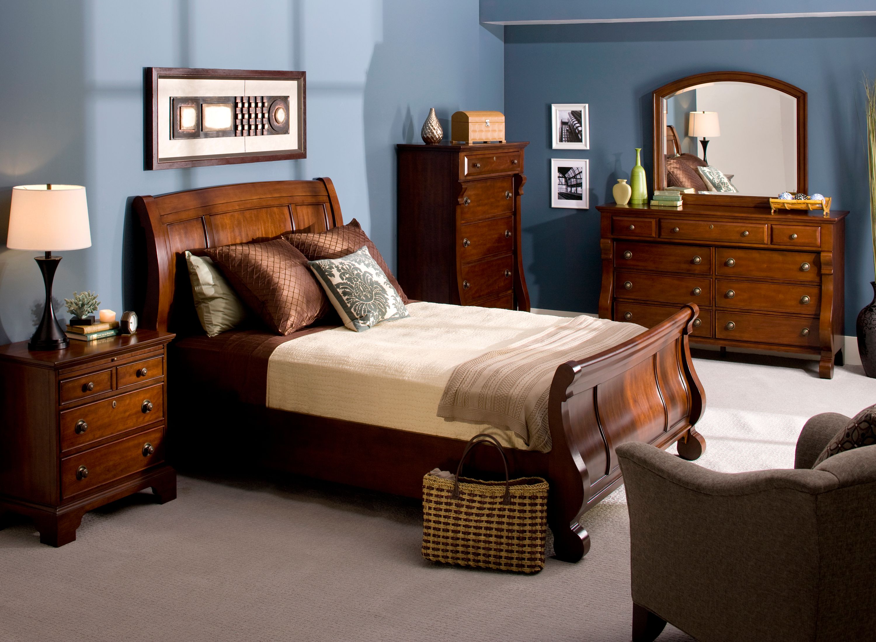 kathy ireland cherry bedroom furniture