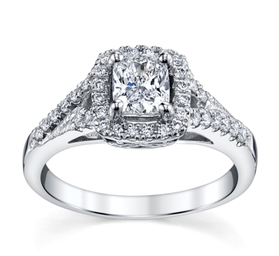 Engagement rings white gold edition