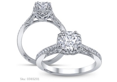 Tacori engagement rings heirloom collection