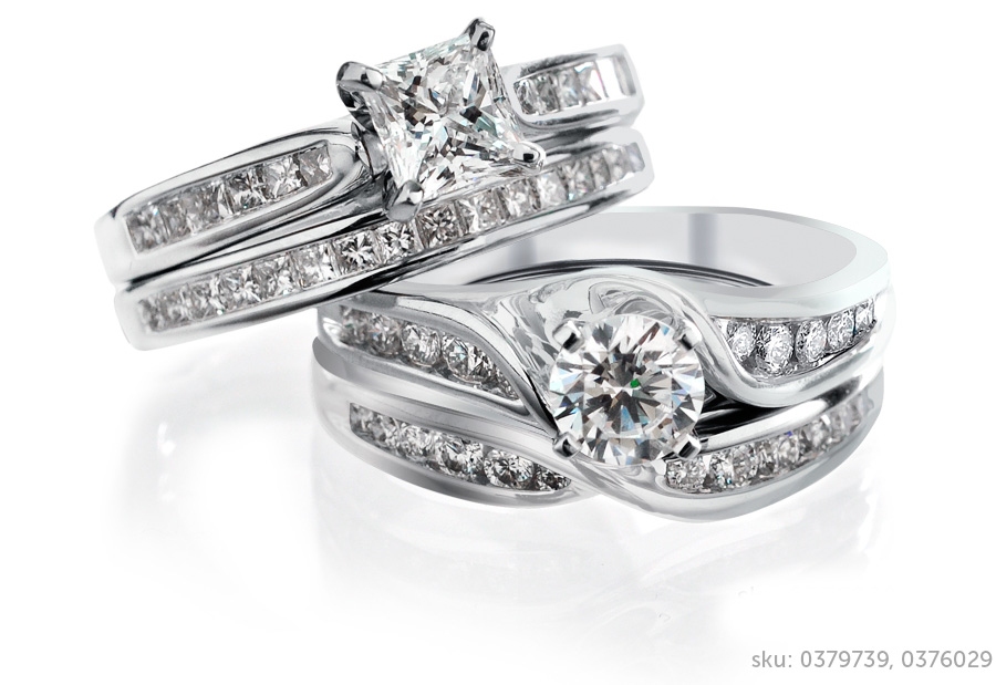 Matching Wedding Sets and Diamond Bridal Sets  Robbins 
