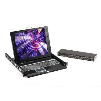 Blackbox 16-Port 17" LCD Console Drawer with KVM