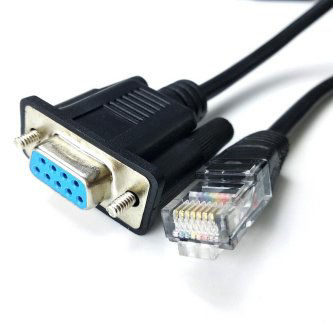 Kit, RJ45M to DB9F Printer Cable 1.85m