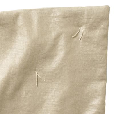 Hand-Tufted Quilt - Vintage Gold Linen
