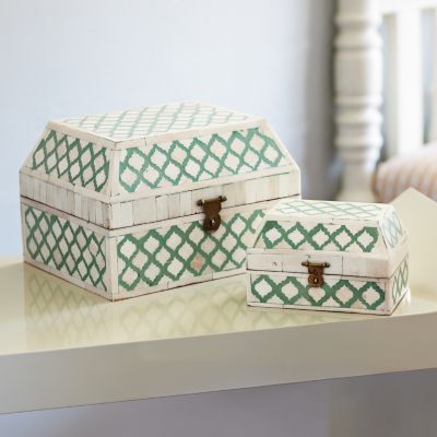 Bone Inlay Jewel Box