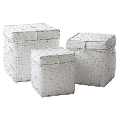 Bamboo Nesting Baskets - Set of Three