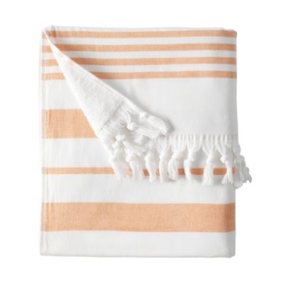 Fouta Beach Towel – Tangerine