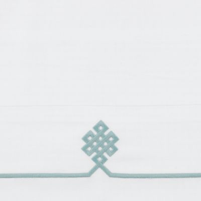 Aqua Gobi Embroidered Pillowcases