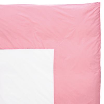 Pink Color Frame Duvet