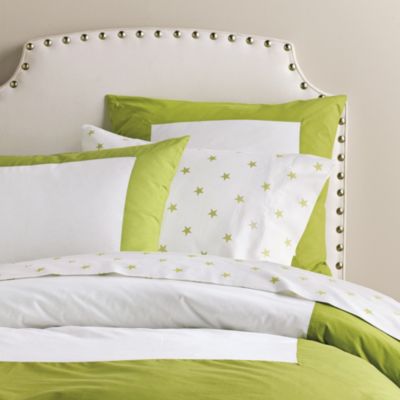 Lime Color Frame Duvet