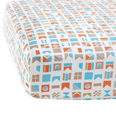 Nautical Flag Crib Sheet