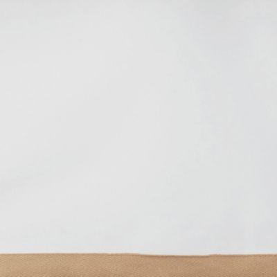 Mocha Basics Crib Bumper & Skirt Swatch
