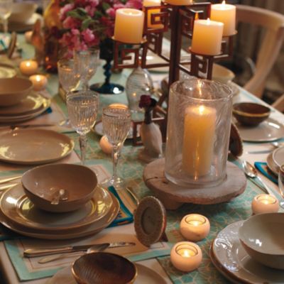 Chapati Candle Holder