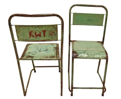 Vintage Wedding Ceremony Chair - Mint