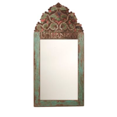 Hand-Carved Antique Javanese Mirror