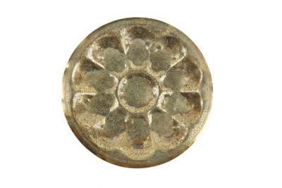 Antique Zanzibari Etched Brass Tray