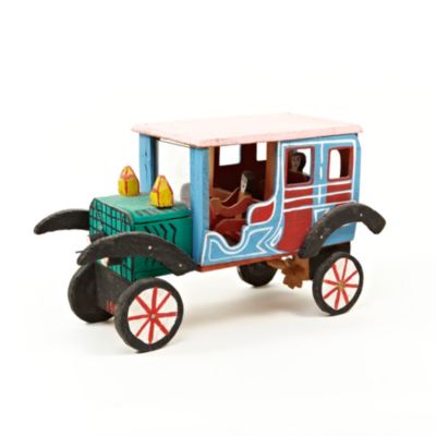 Vintage Mexican Carved Car, 1906