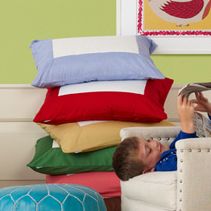 Color Frame Shams