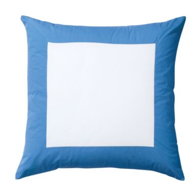 Ultramarine Color Frame Euro Sham